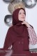 HIJAB AIMEE SQUARE CARBANET RED